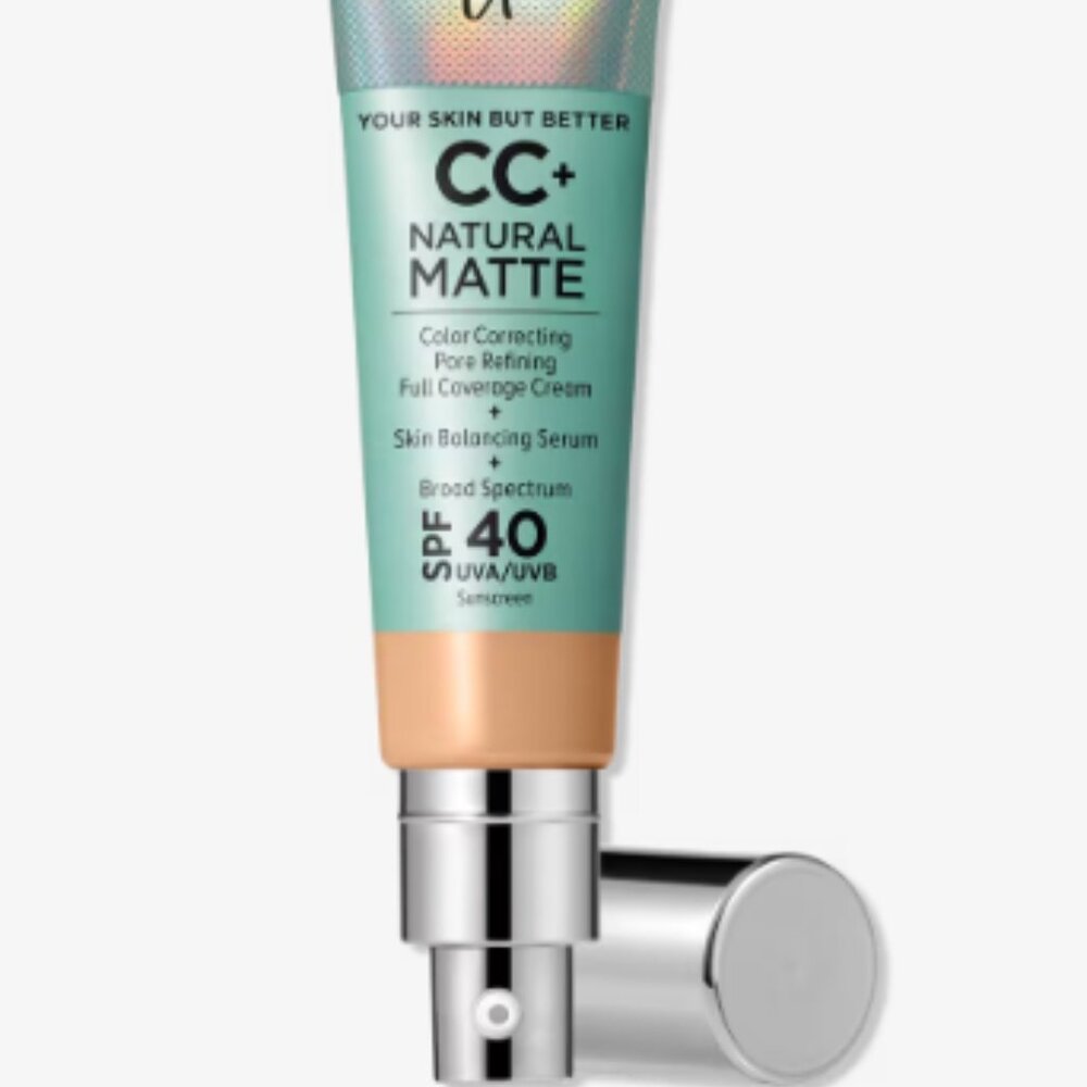 It‎ Cosmetics CC+ Cream Natural Matte Foundation with SPF 40 Medium